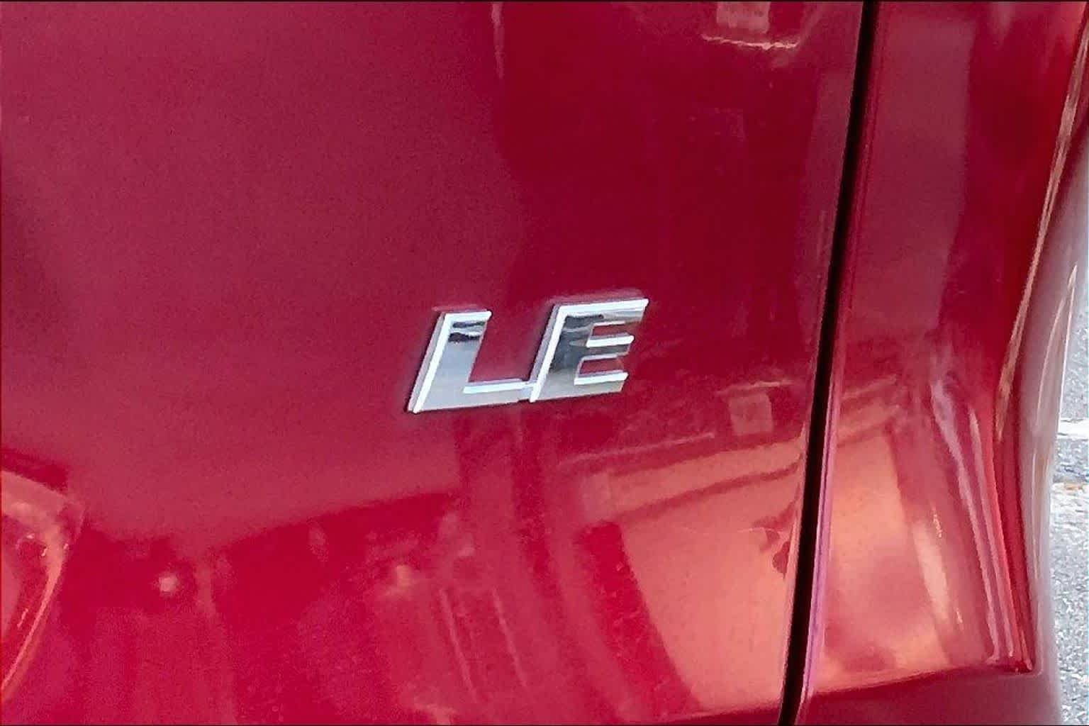 Used 2021 Ruby Flare Pearl Toyota LE image 9