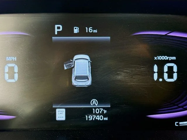 Used 2025 Gray Kia LX image 12