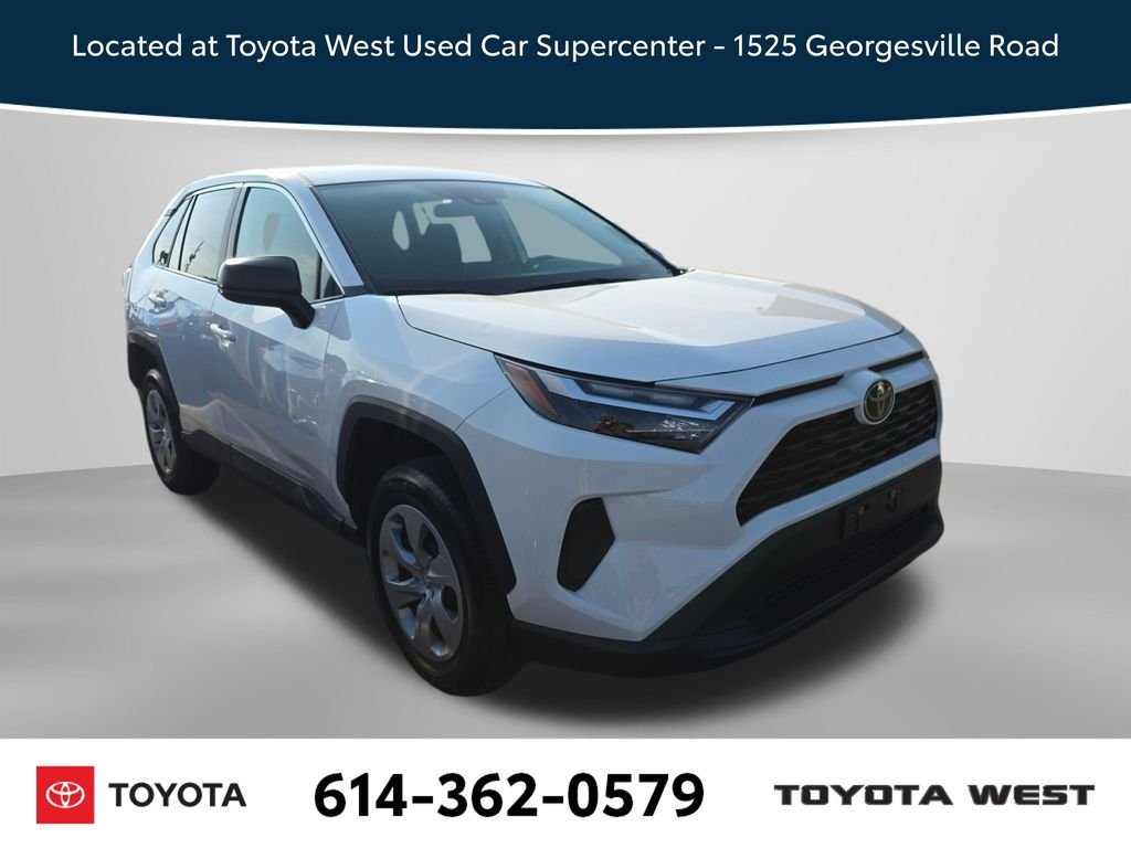 Used 2025 White Toyota LE image 1