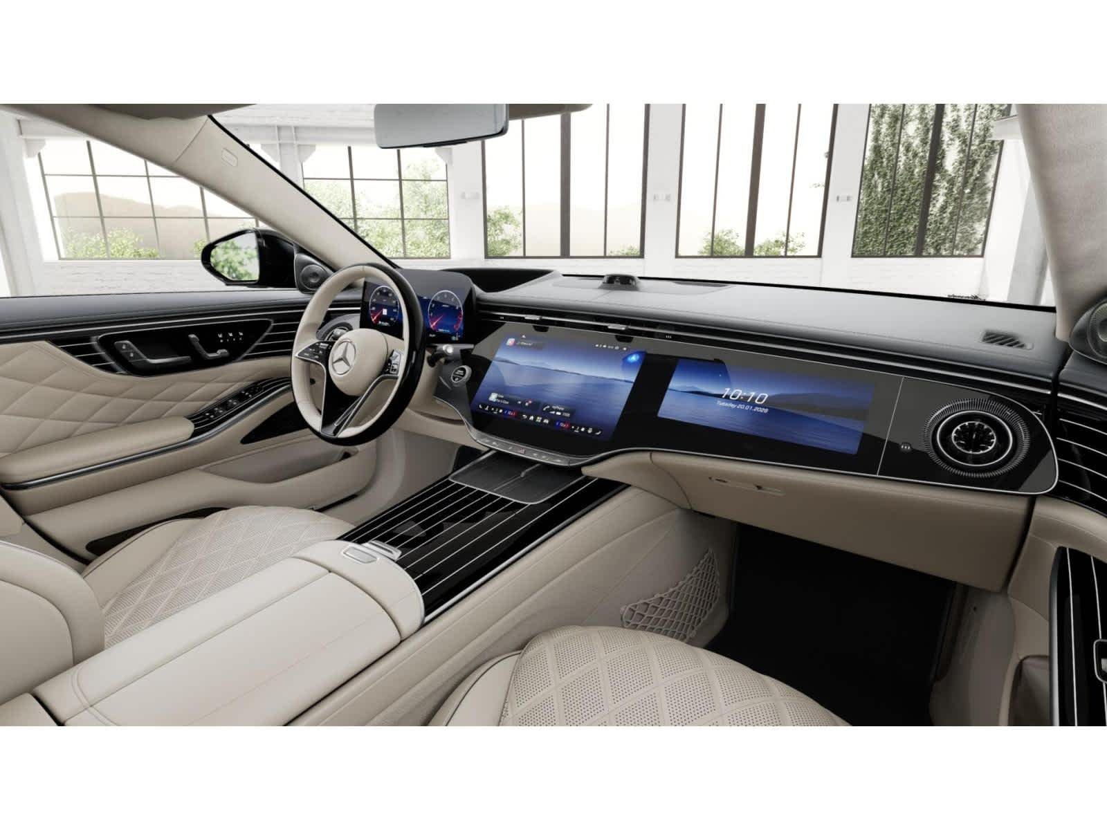 New 2027 Obsidian Black Metallic Mercedes-Benz S 580 image 5