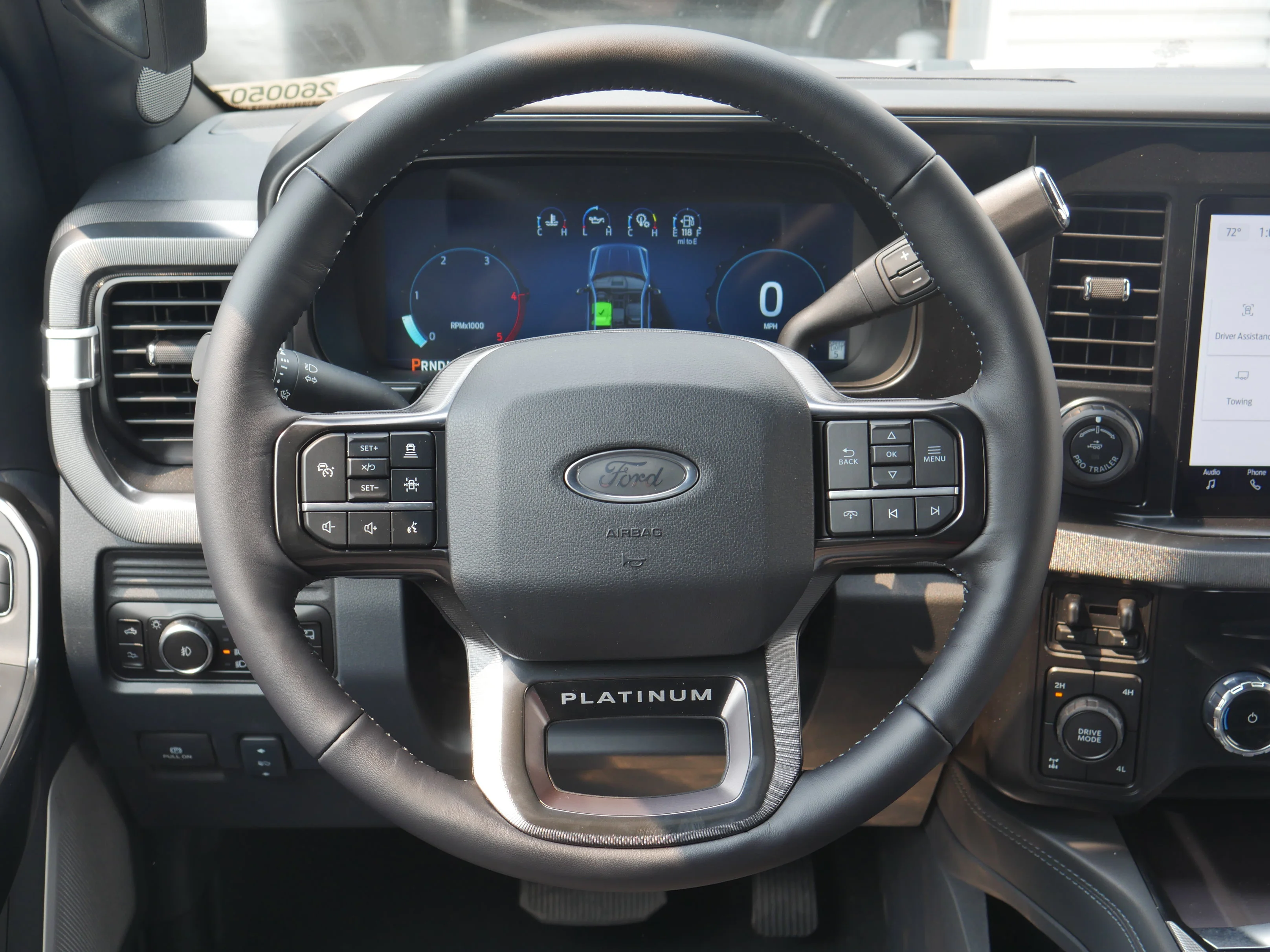 New 2026 Star White Metallic Tri-Coat Ford Platinum image 7