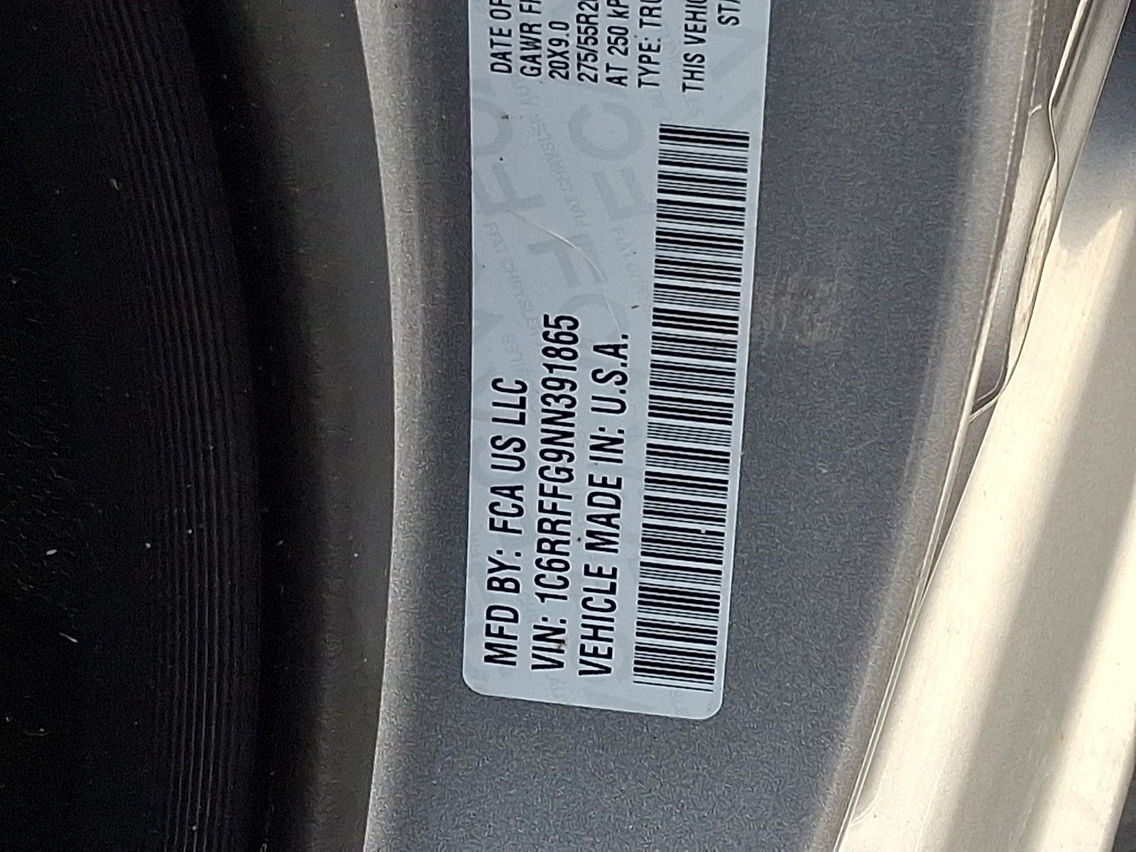 Certified Used 2022 Billet Silver Metallic Clearcoat - PSC Ram Big Horn Crew Cab 4x4 5