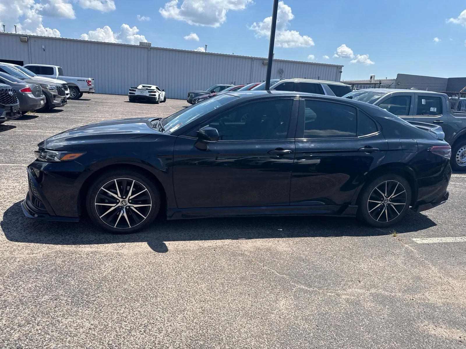 Used 2023 Black Toyota SE image 3