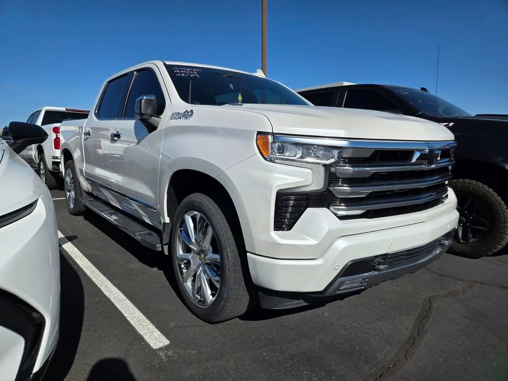 Used 2024 Iridescent Pearl Tricoat Chevrolet High Country image 1