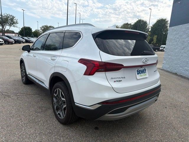 Used 2021 Quartz White Hyundai Limited image 3