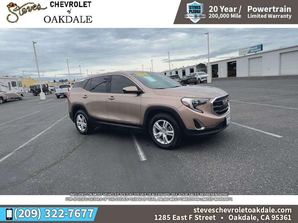 Used 2018 GMC Terrain SLE with VIN 3GKALMEV5JL355813 for sale in Oakdale, CA