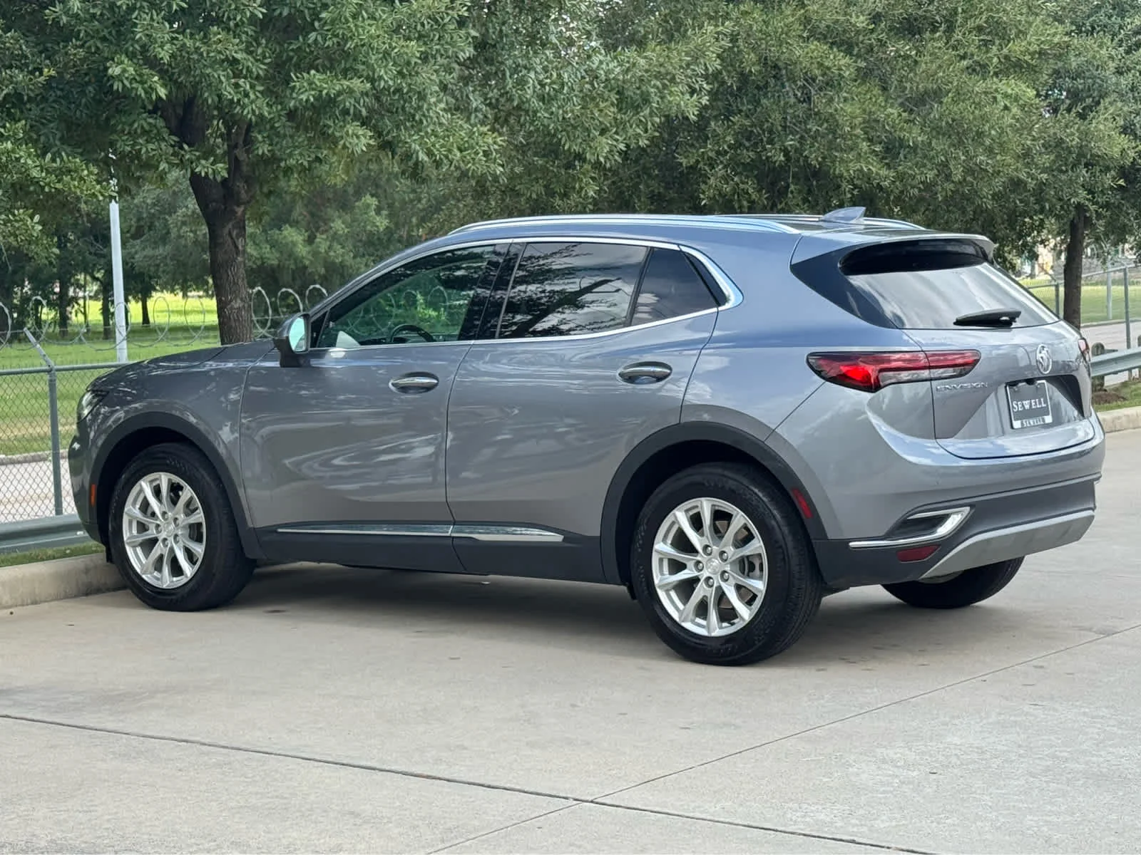Used 2021 Satin Steel Metallic Buick Preferred image 8