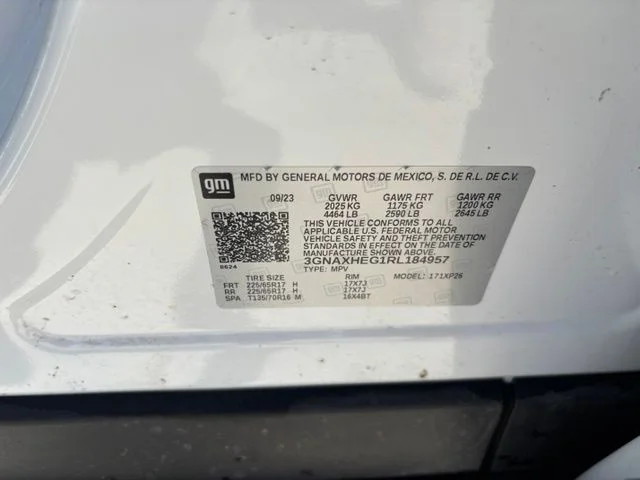 Used 2024 White Chevrolet LS image 8