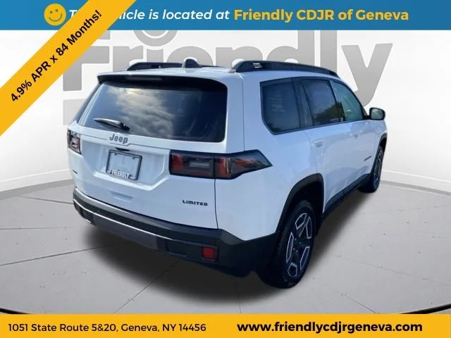 New 2026 Bright White Clear-Coat Exterior Paint Jeep Limited image 5