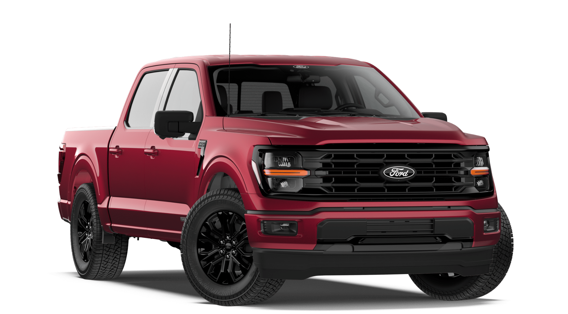 New 2026 Ruby Red Metallic Tinted Clearcoat Ford XLT image 4