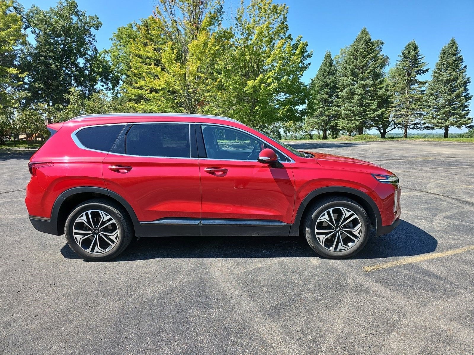 Used 2020 Calypso Red Hyundai Limited image 6