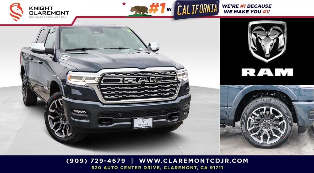 New 2026 Blue Metallic Ram Longhorn image 1
