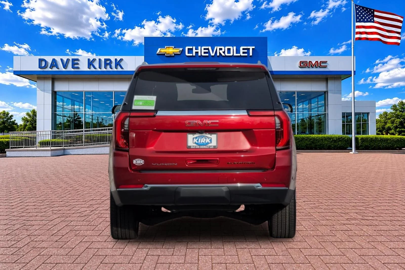 New 2026 Volcanic Red Tintcoat GMC Elevation image 4