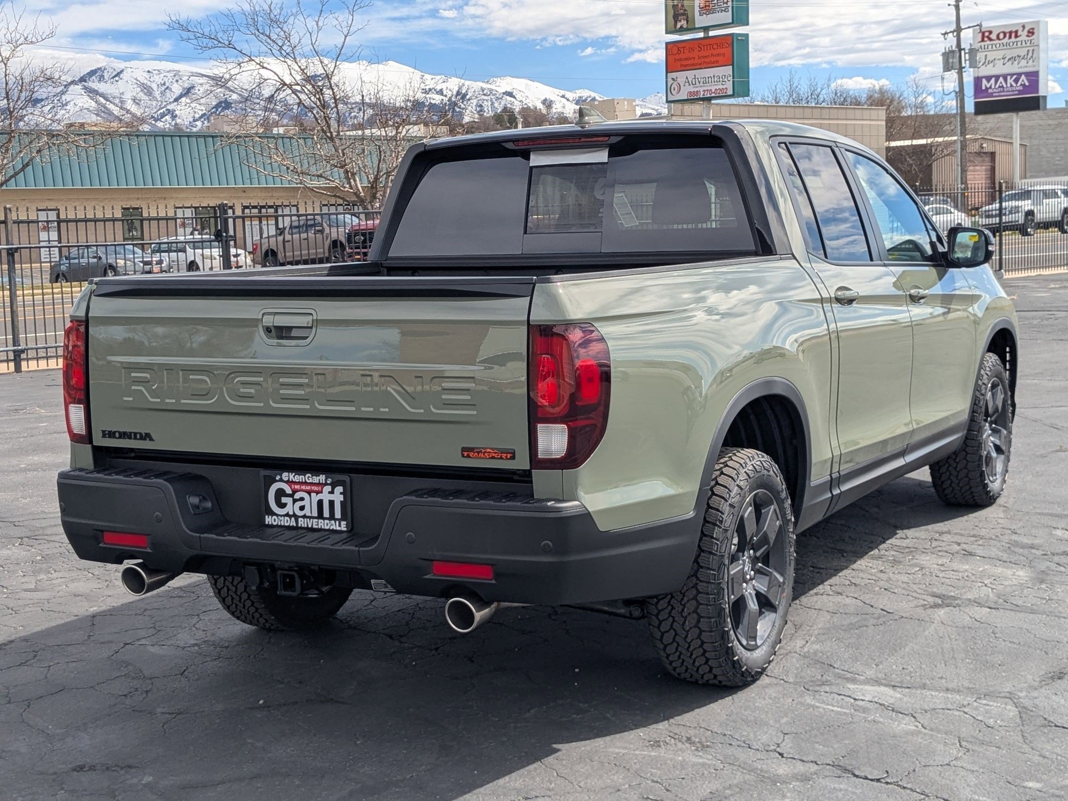 New 2026 Ash Green Metallic Honda TrailSport image 3