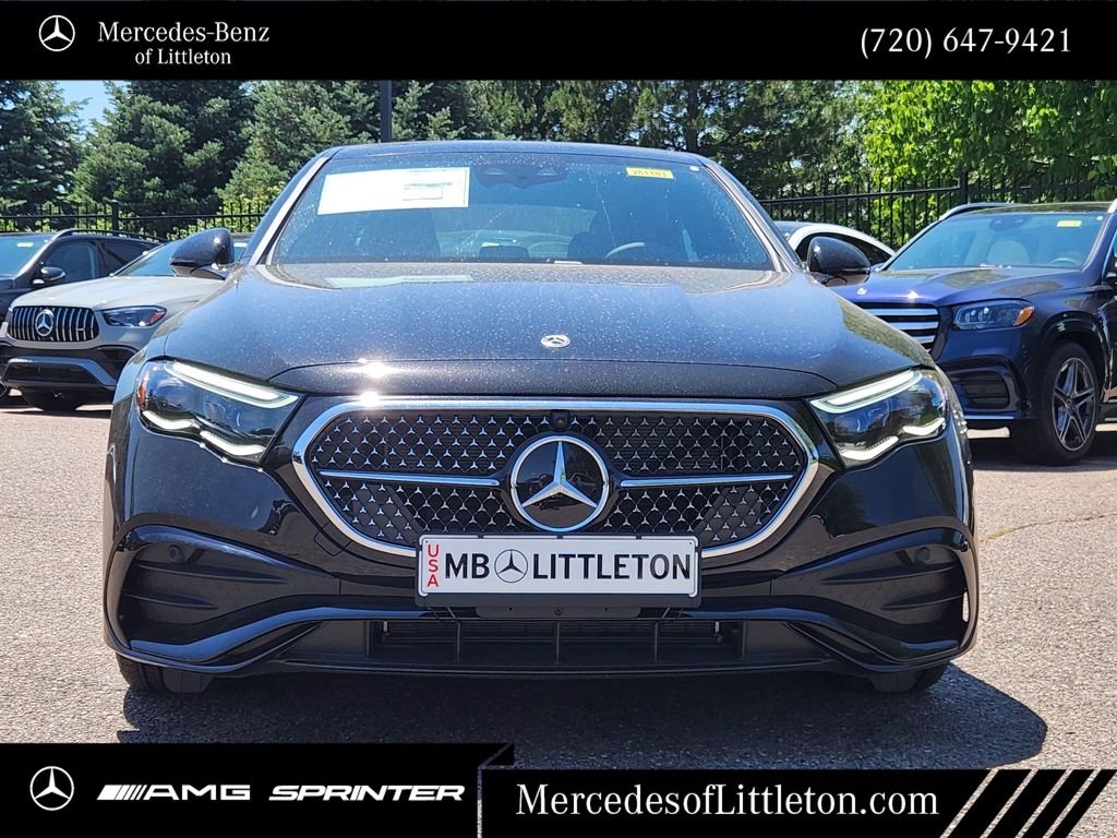 New 2026 Obsidian Black Metallic Mercedes-Benz E 450 image 2