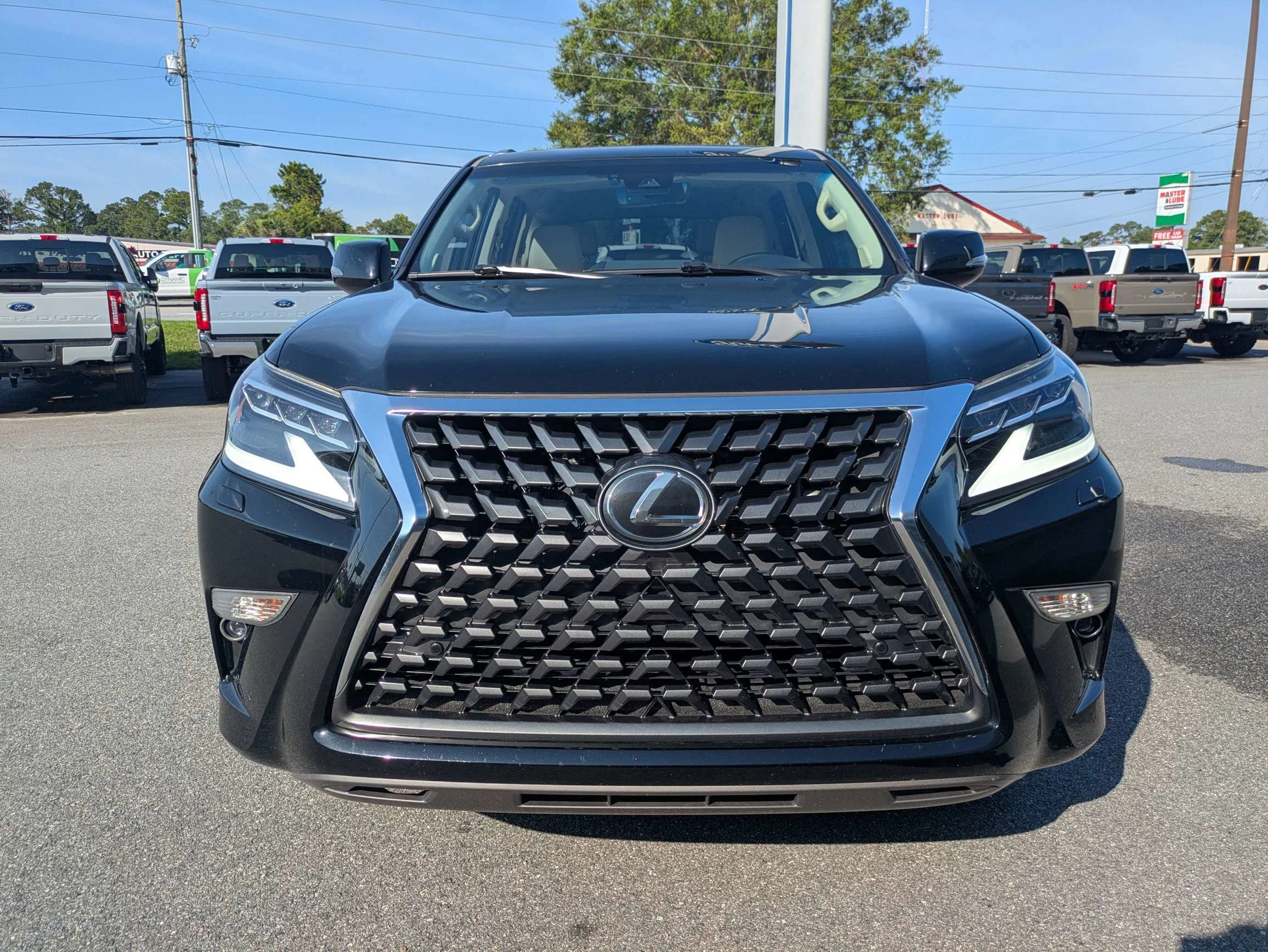 Used 2021 Black Onyx Lexus Premium Pkg w/Leather, Moonroof, Safety + System, & 3rd Row Seat image 9