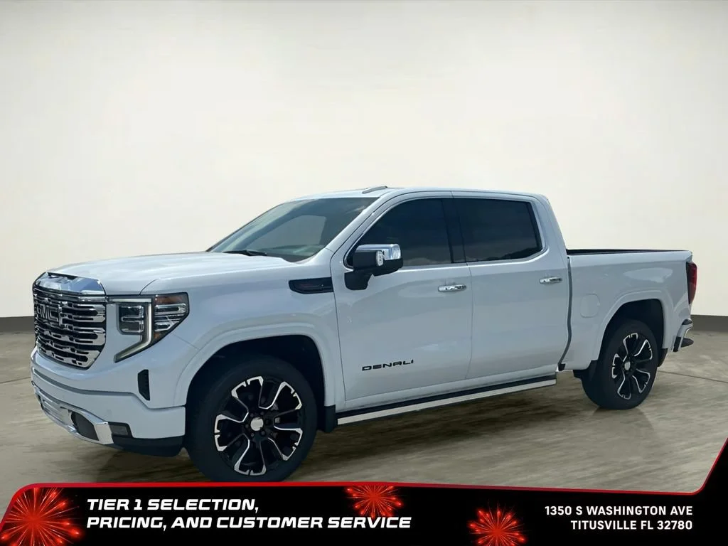 New 2026 Glacier White Tricoat GMC Denali image 2