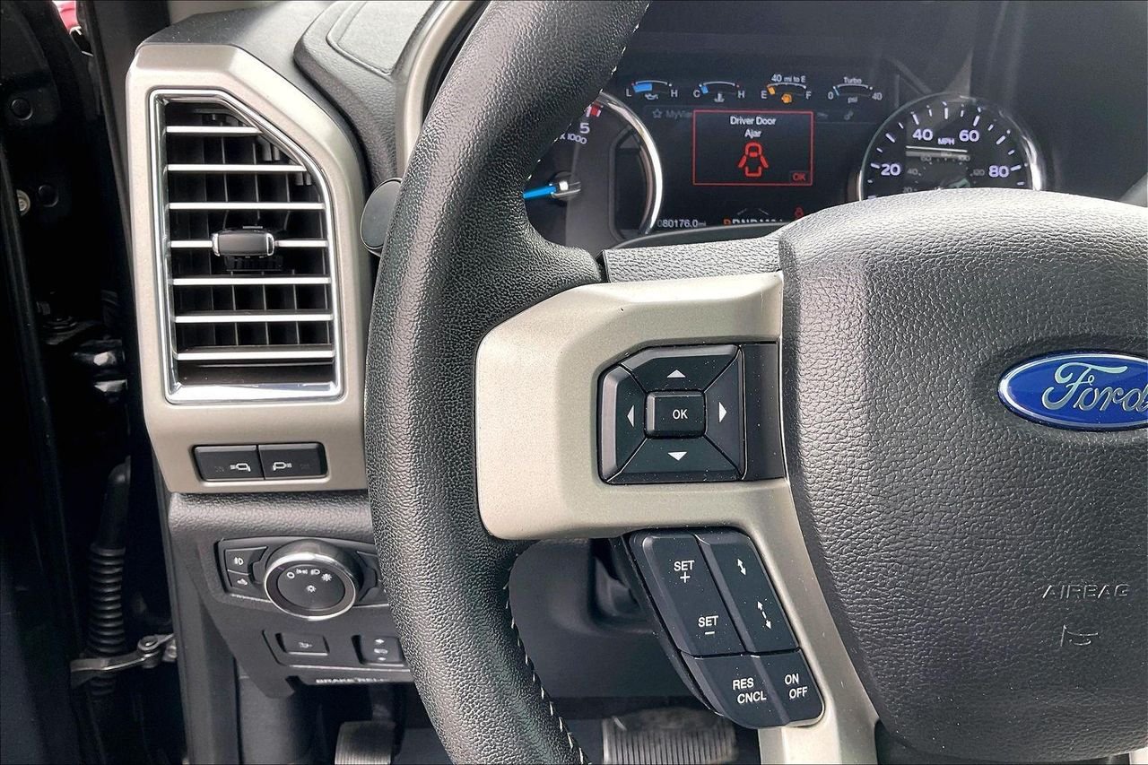 Used 2017 SHADOW BLACK Ford LARIAT image 10
