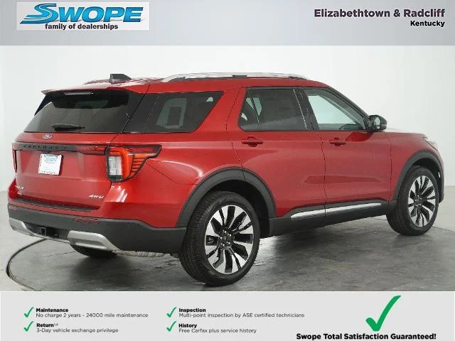 New 2026 Rapid Red Metallic Tinted Clearcoat Ford Platinum™ image 41