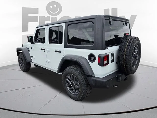 New 2026 Bright White Clear-Coat Exterior Paint Jeep Sport S image 7