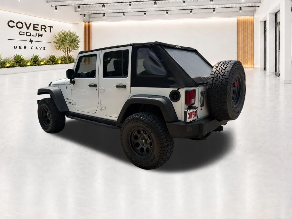Used 2017 White Jeep Unlimited Sport image 9