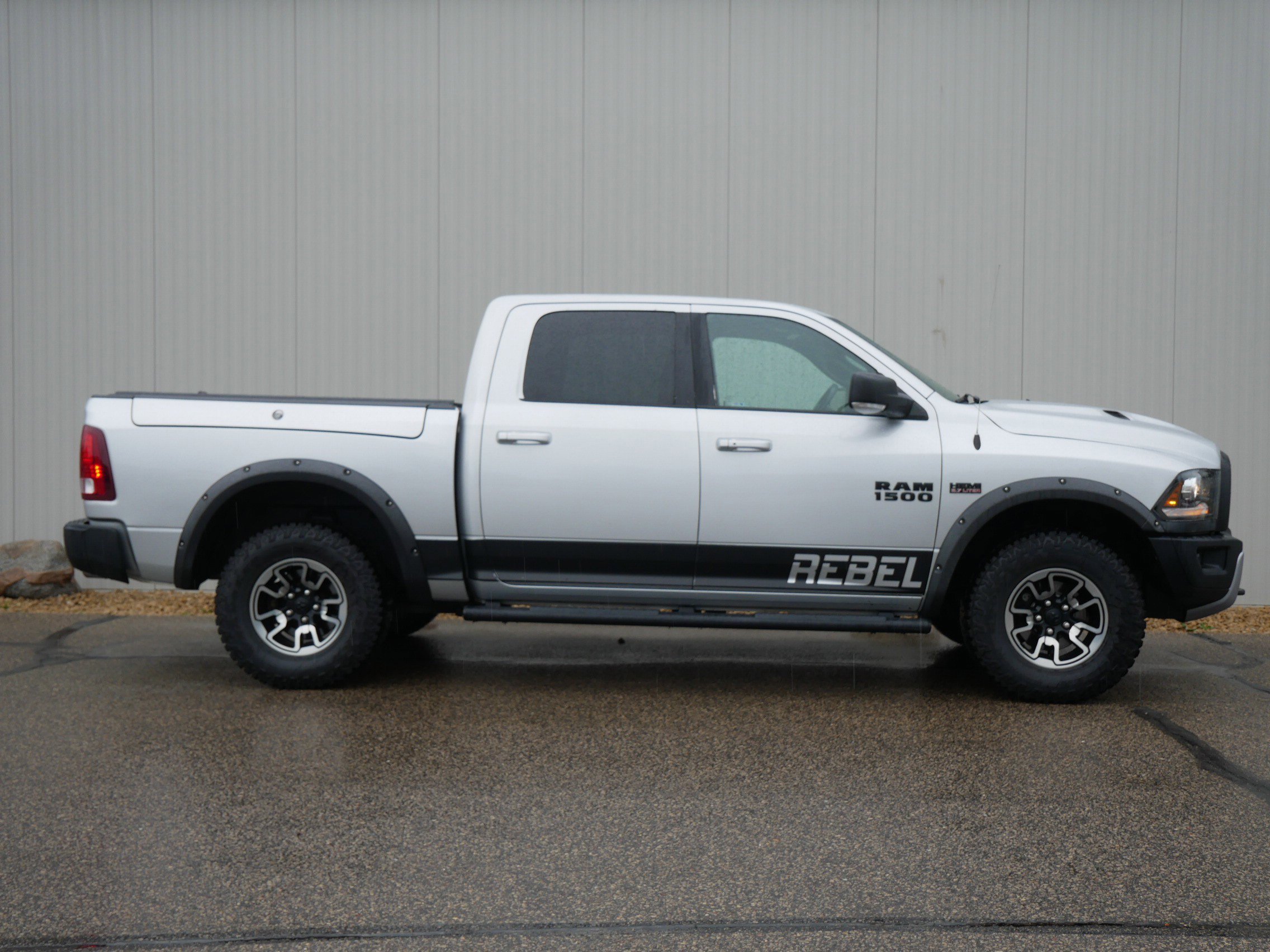 Used 2017 Bright Silver Metallic Clearcoat Ram Rebel image 6