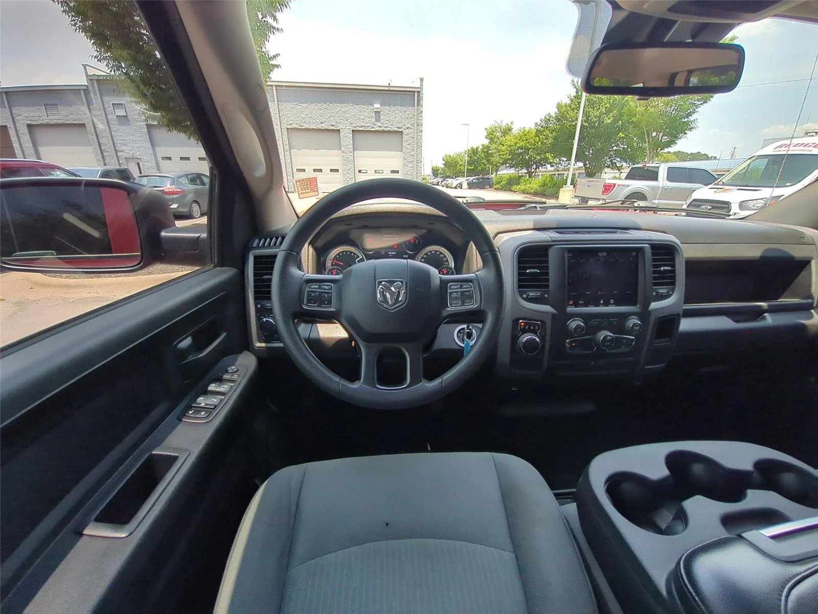 Used 2021 Flame Red Clearcoat Ram Tradesman image 31