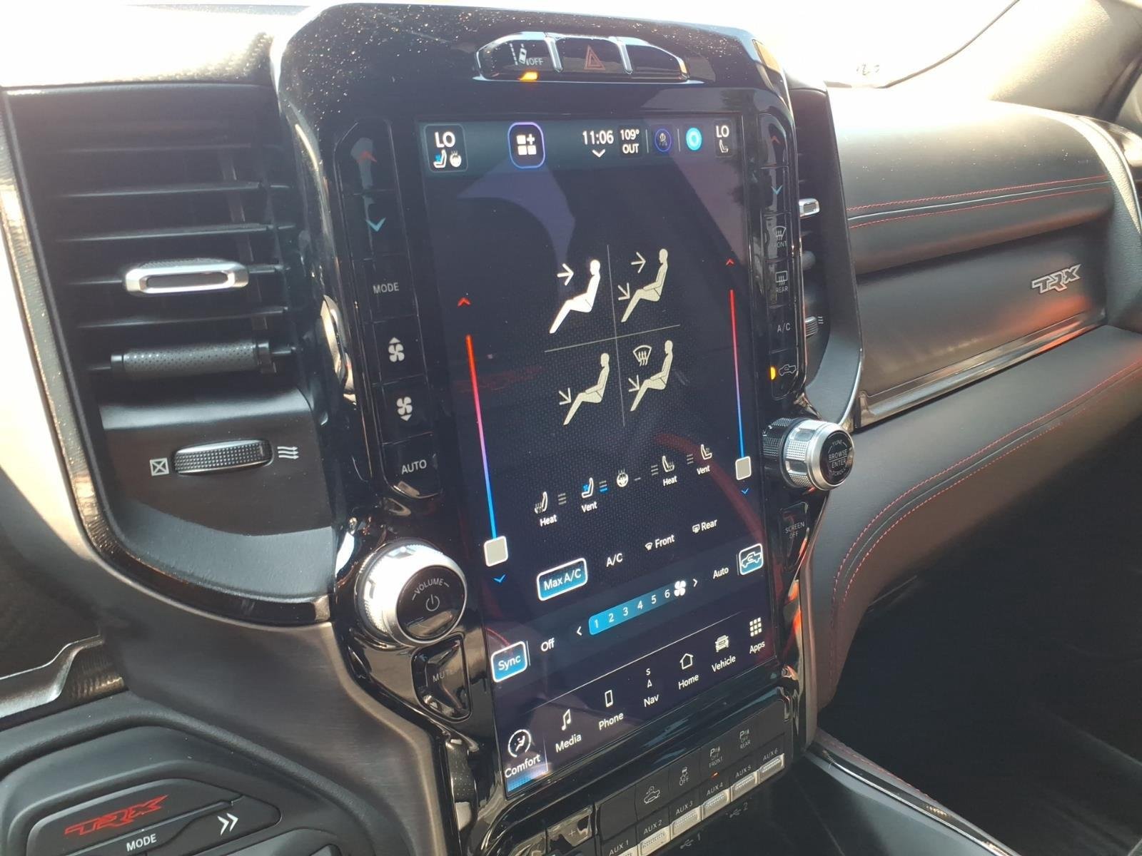 Used 2022 Diamond Black Crystal Pearlcoat Ram TRX image 26