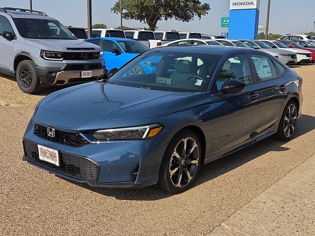 New 2026 Honda Civic Hybrid Sport Touring FWD 4D Sedan