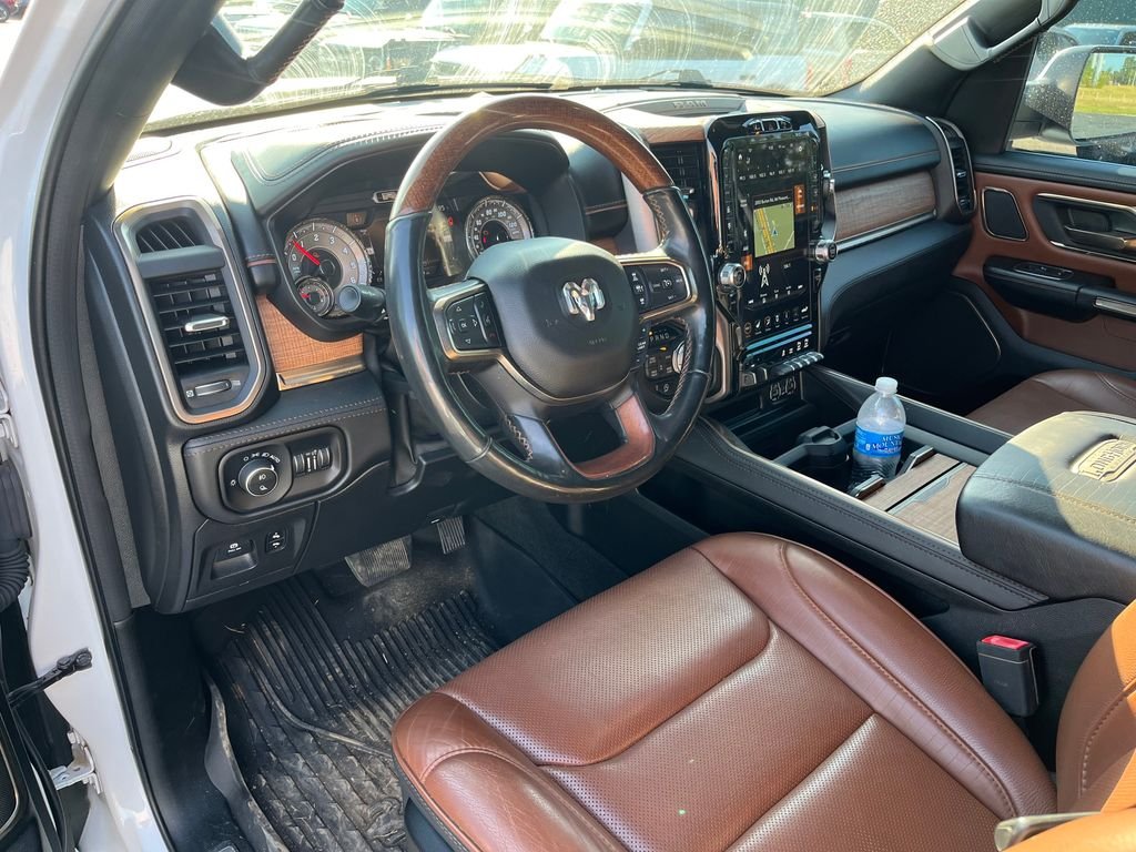 Used 2020 Ivory White Ram Laramie Longhorn image 12