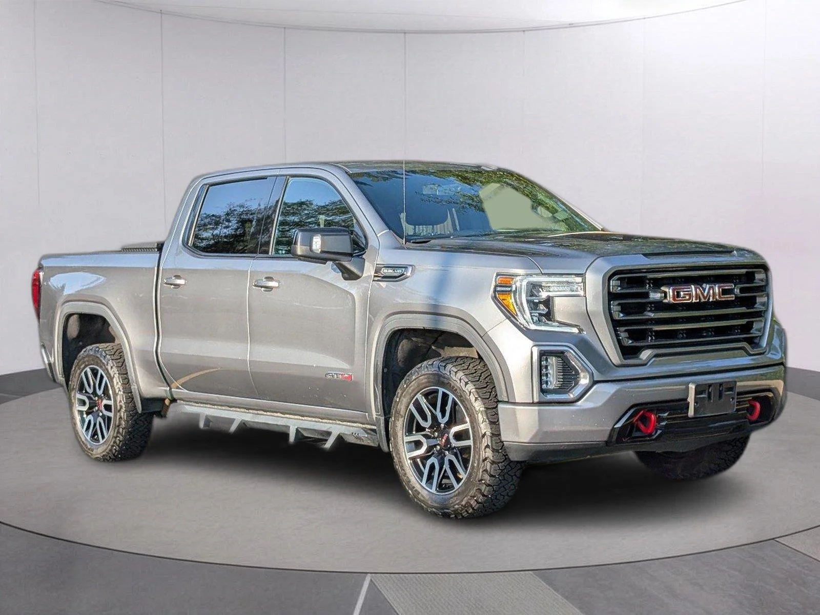 Used 2021 SATIN STEEL METALLIC GMC AT4 image 10