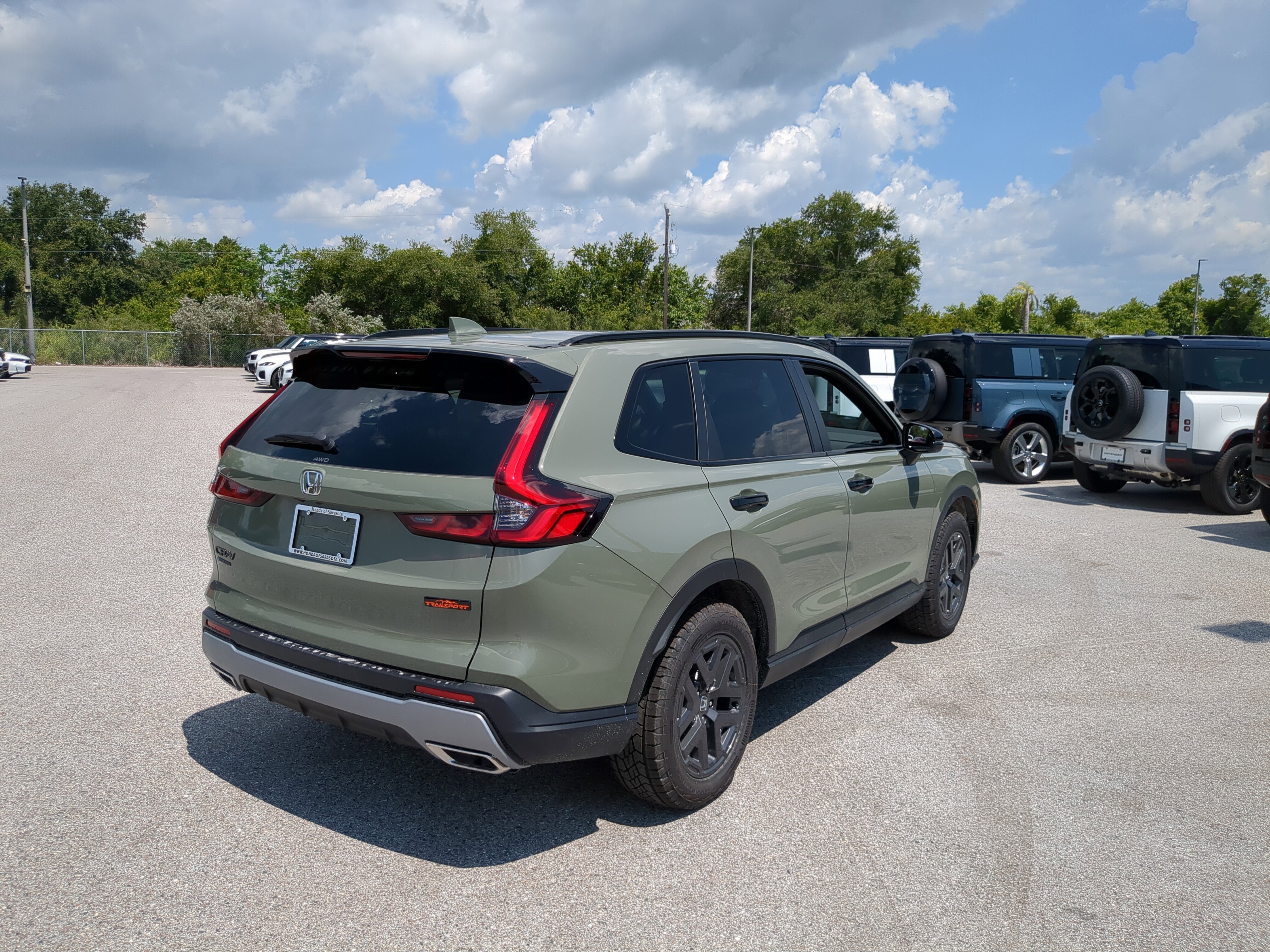 New 2026 Ash Green Metallic Honda TrailSport image 6