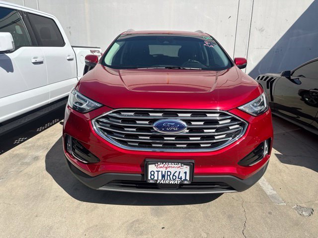 Used 2020 Red Ford SEL image 3