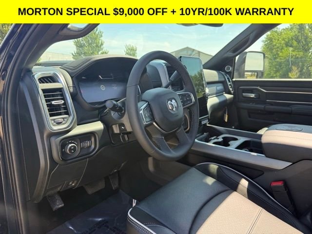 New 2026 Diamond Black Crystal Pearl-Coat Exterior Paint Ram Laramie image 32