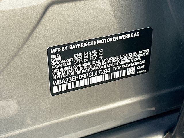 Certified Used 2023 Gray BMW 740i image 36