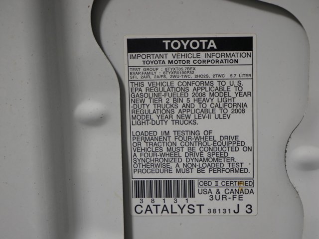 Used 2008 Super White Toyota Double Cab Limited w/ TRD Off-Road Pkg image 32