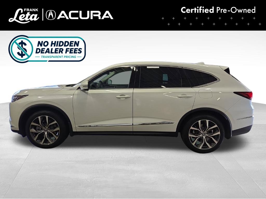 Certified Used 2024 Platinum White Pearl Acura  image 3