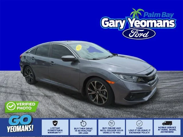 Certified Used 2021 Polished Metal Metallic Honda Sport image 1