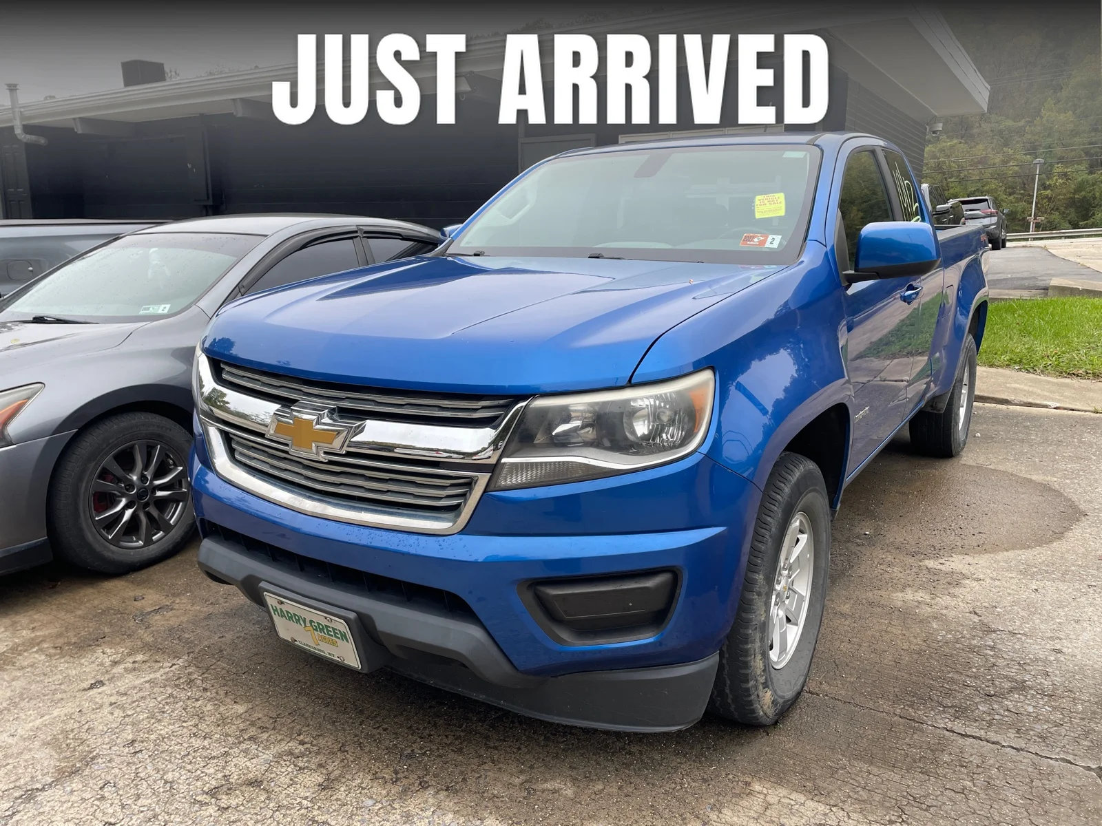 Used 2018 Kinetic Blue Metallic Chevrolet 4WD Work Truck image 1