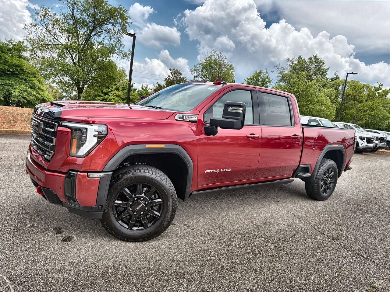 New 2026 Volcanic Red Tintcoat GMC AT4 image 1