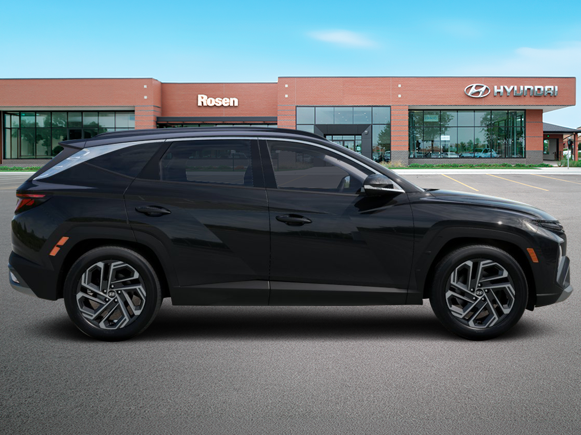 New 2026 Black Hyundai SEL Plus AWD image 6