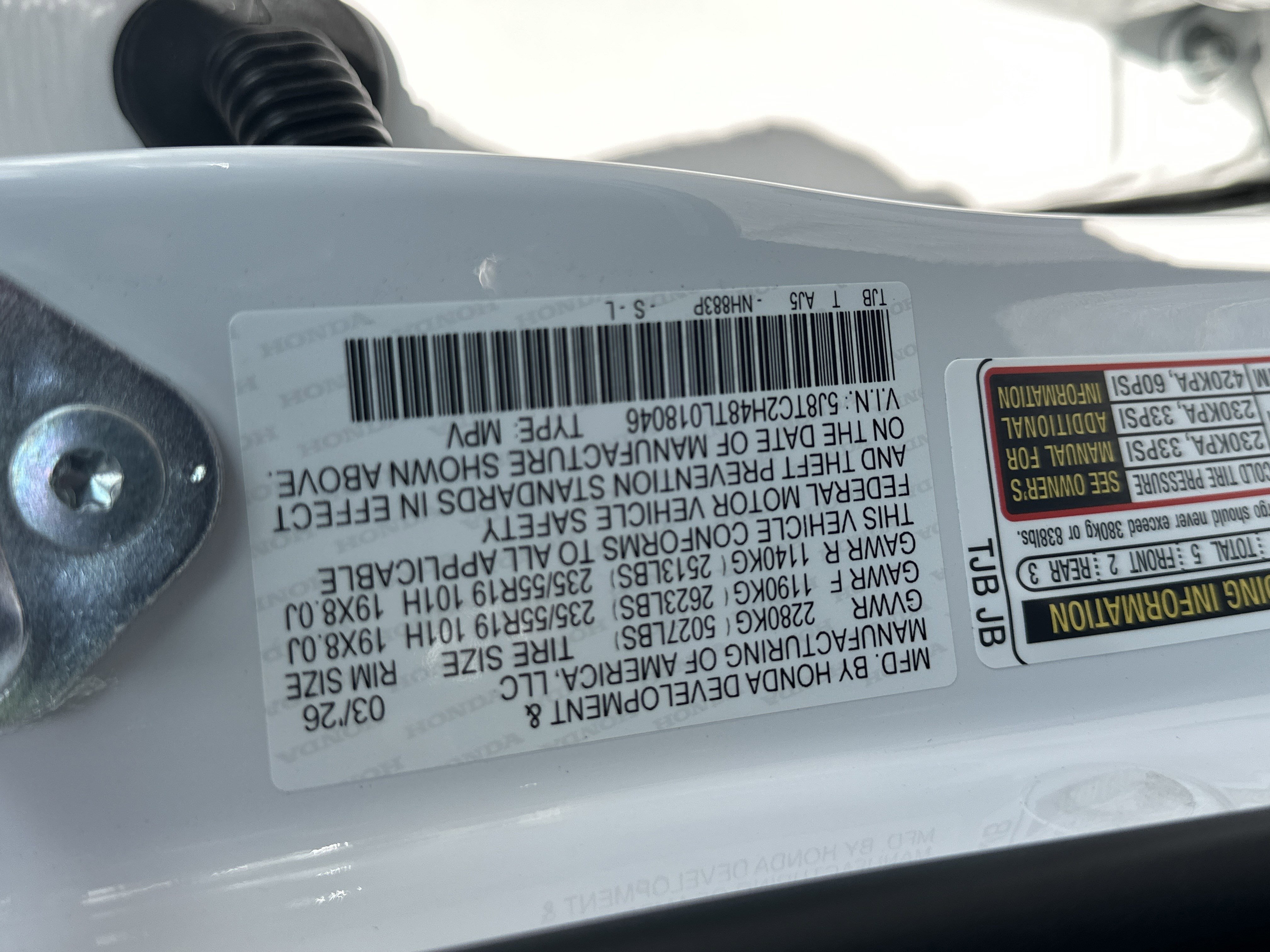 New 2026 Platinum White Pearl Acura  image 26
