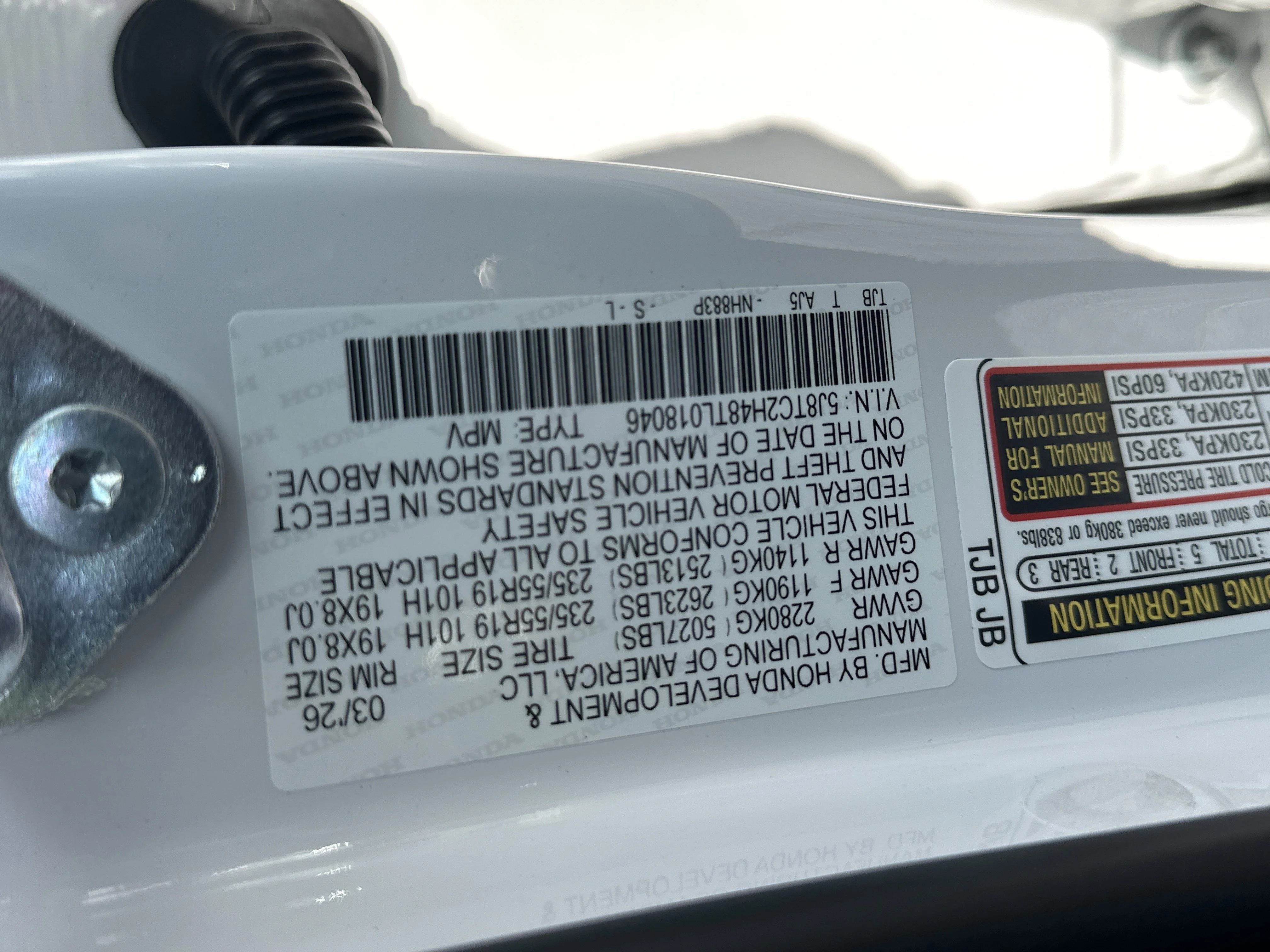 New 2026 Platinum White Pearl Acura  image 26