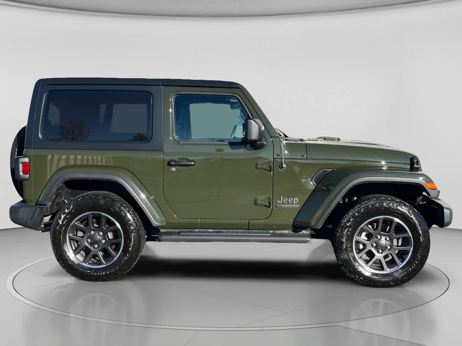 Used 2021 Sarge Green Clearcoat Jeep 80th Anniversary image 3