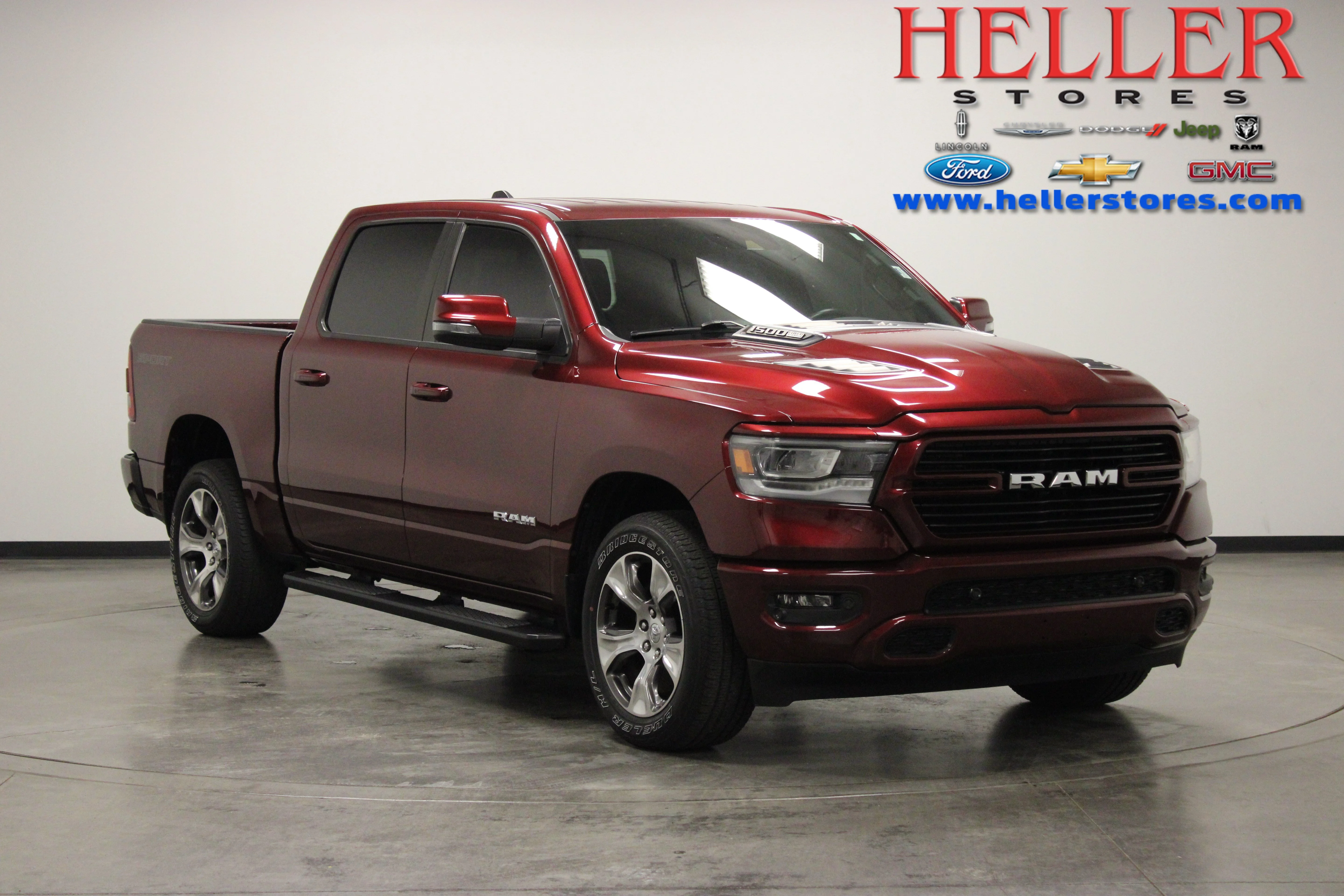 Used 2023 Delmonico Red Pearlcoat Ram Laramie image 1