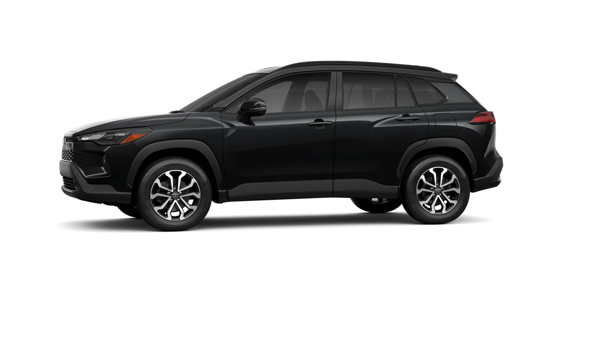 New 2026 Jet Black Toyota Hybrid SE image 3