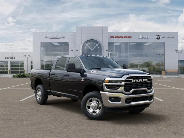 New 2026 Diamond Black Crystal Pearl-Coat Exterior Paint RAM TRADESMAN image 58