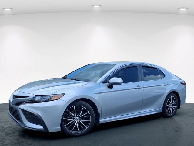 Used 2022 Silver Toyota SE image 2