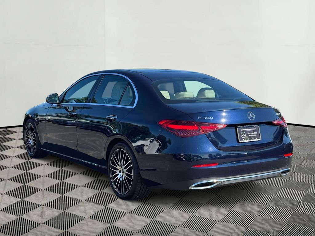 Certified Used 2022 Lunar Blue Metallic Mercedes-Benz C 300 image 9
