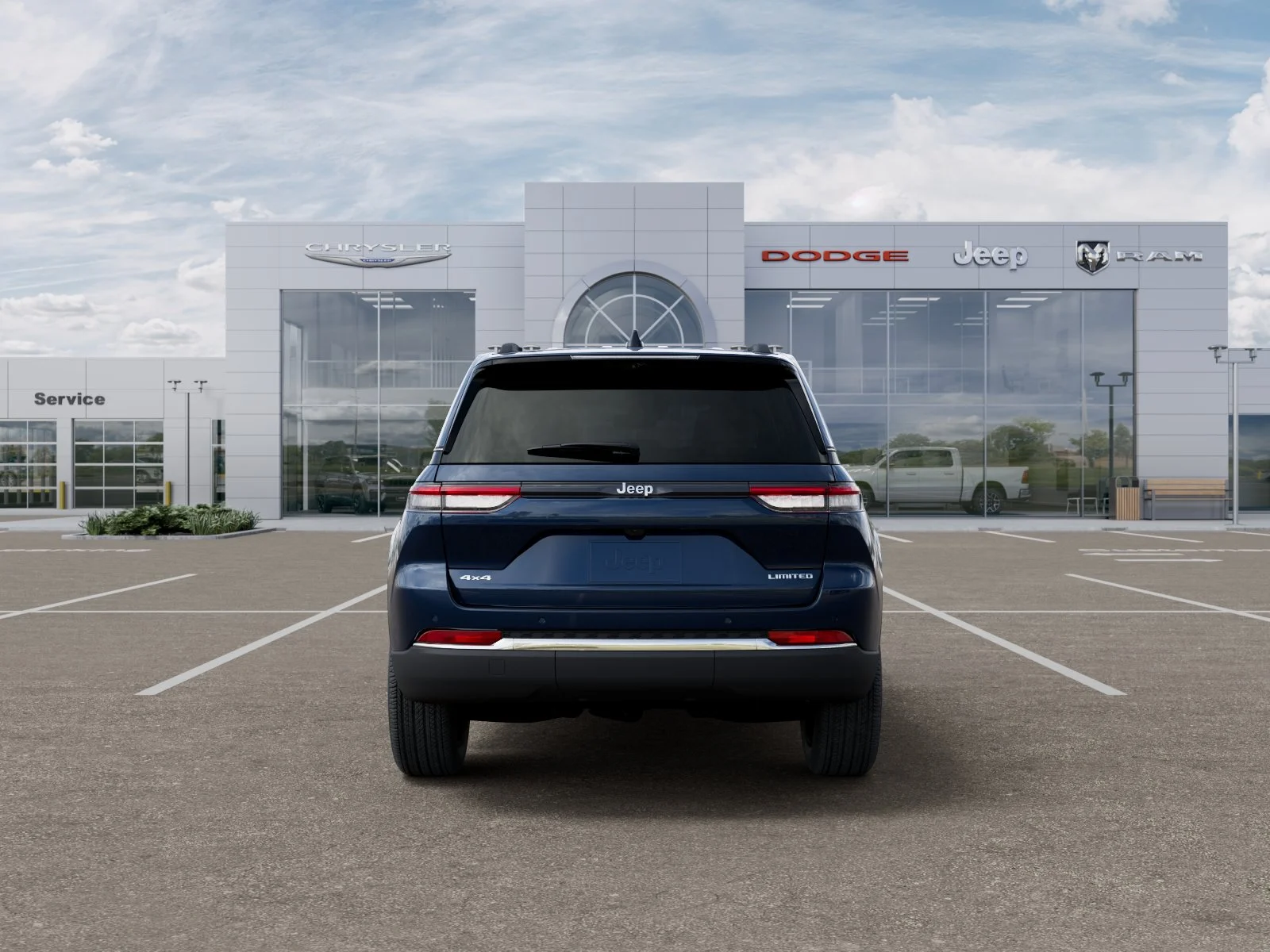 New 2026 Fathom Blue Pearl-Coat Exterior Paint Jeep Limited image 47